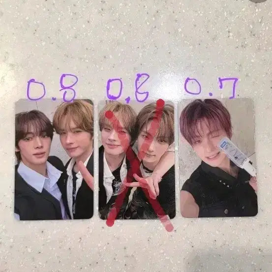 [BUNJANG] Tours Concert 42 Zone Photocard / 투어스 콘서트 42존 포카