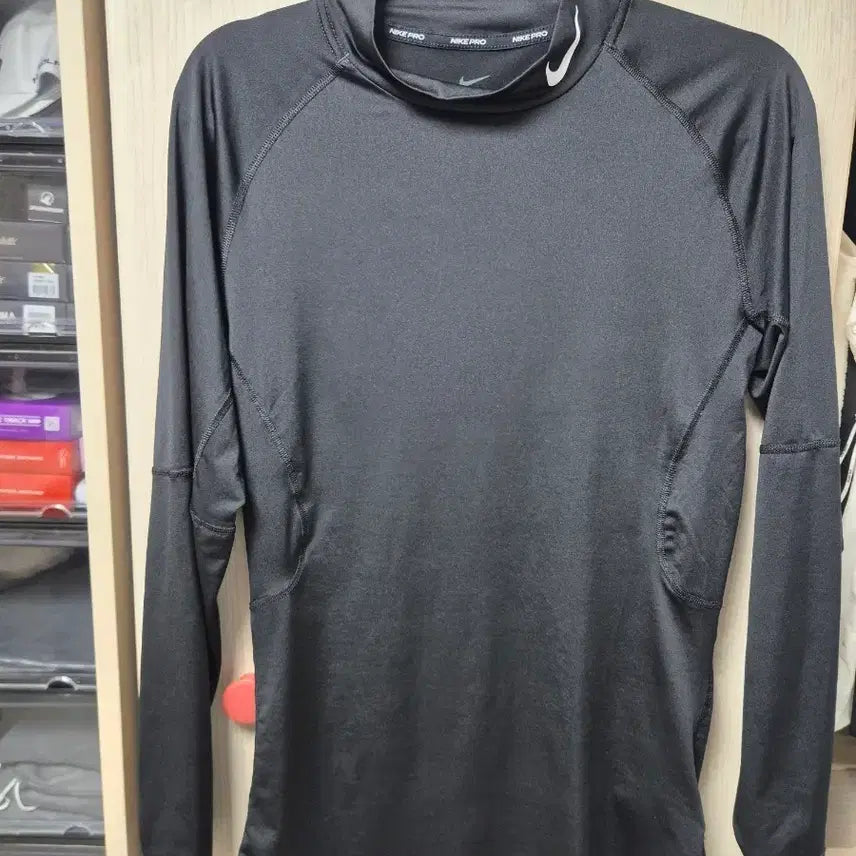 [BUNJANG] Nike Pro Mock Neck Long Sleeve T-Shirt (Men's M) / (해외M) 나이키 프로 모크넥