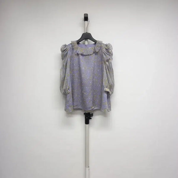 [BUNJANG] It Michaa Ryu Spring Summer Chiffon Blouse / 잇미샤 류 춘하 쉬폰 블라우스 82 44 55