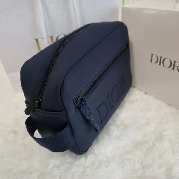 [BUNJANG] Dior Navy Pouch / 디올 네이비 파우치 정품