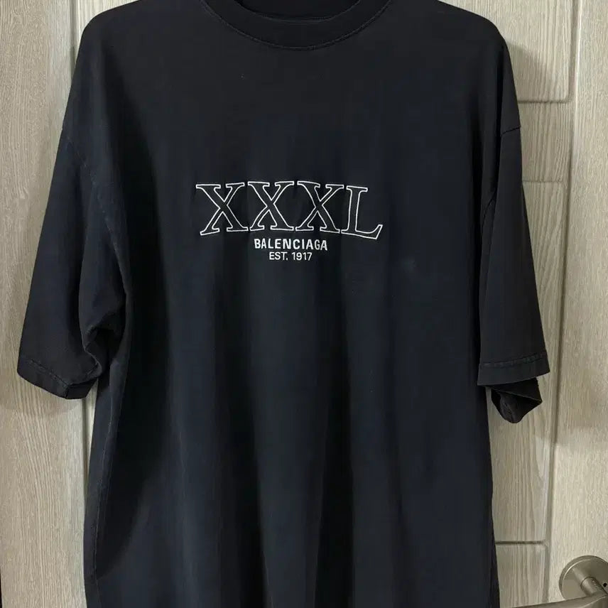 [BUNJANG] Balenciaga 3XL Disprinted T-Shirt / 발렌시아가 3XL 디스 반팔티 (매장구매)