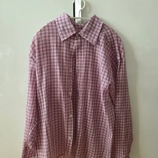 [BUNJANG] OS NICHES Stripe Shirt / os 니치스 스트라이프 셔츠