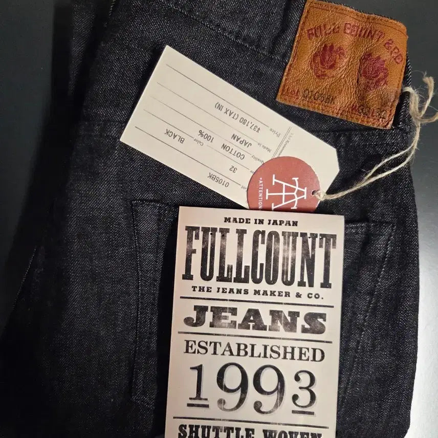 [BUNJANG] Fullcount 0105BK Jeans (Size 32) / 풀카운트 0105BK 32사이즈 새상품 팝니다