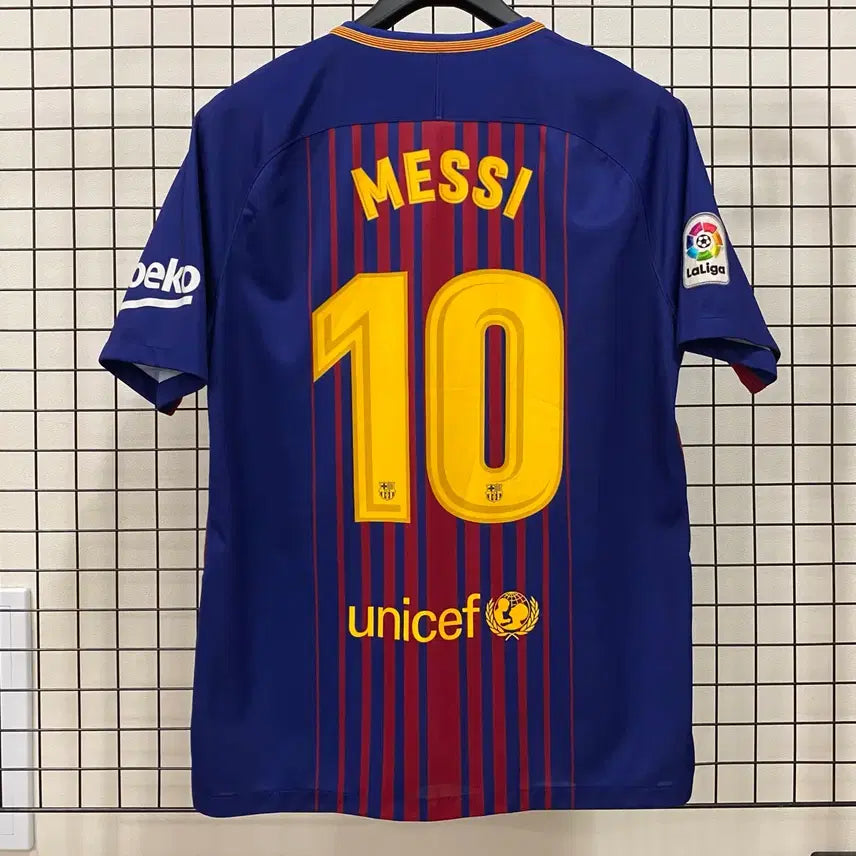 [BUNJANG] Nike 17-18 FC Barcelona Lionel Messi Jersey XL / <XL> 나이키 17-18 바르셀로나 리오넬 메시 유니폼