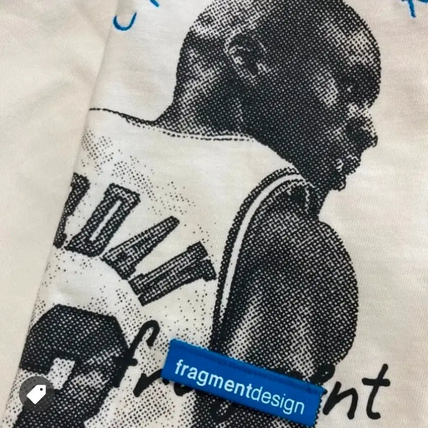 [BUNJANG] Travis Scott x Fragment Design x Jordan Brand Short Sleeve T-Shirt DJ0916-133 / L/새제품)조던x트래비스 스캇x프라그먼트 반팔티 세일 DJ0916-133