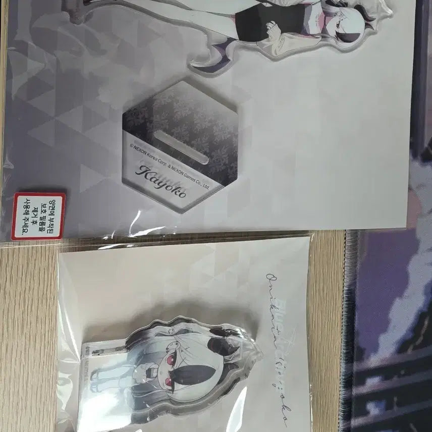 [BUNJANG] Kayoko Acrylic Stand & Mini Figure Lucky Charm Bundle Set / 카요코 아크릴 스탠드, 미니 피규어, 럭키챰