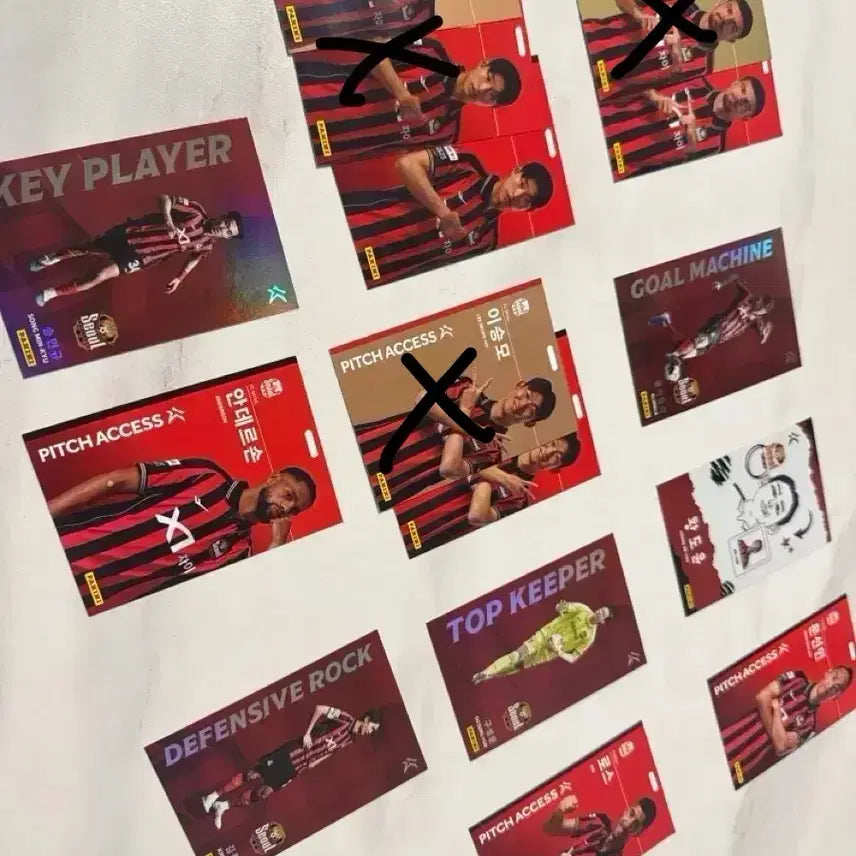 [BUNJANG] FC Seoul K League Player Card Bundle Set / K리그 FC서울 선수 카드 일괄 판매