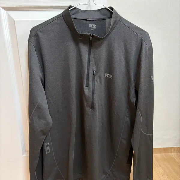 [BUNJANG] K2 Men's Functional Half-Zip Long-Sleeve Top Size 105 / K2 여름 기능성 하프집업 긴팔 상의 105 팝니다.