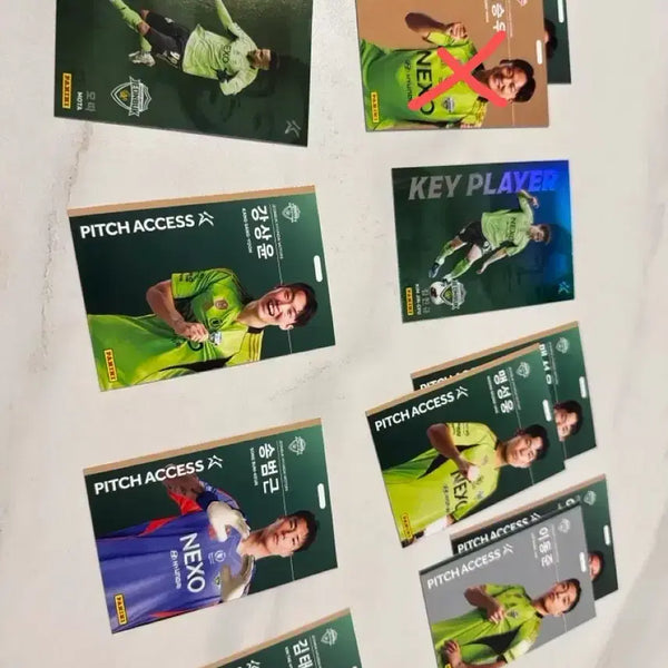 [BUNJANG] Jeonbuk Hyundai 2026 K League Panini Card Bundle Set / 전북현대 26 k리그 파니니 카드 일괄