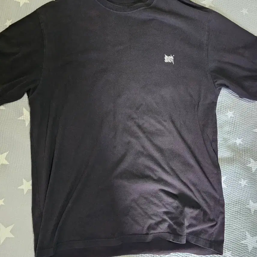 [BUNJANG] Brown Breath Black Short Sleeve T-Shirt / 브라운 브레스 검정색 반팔티