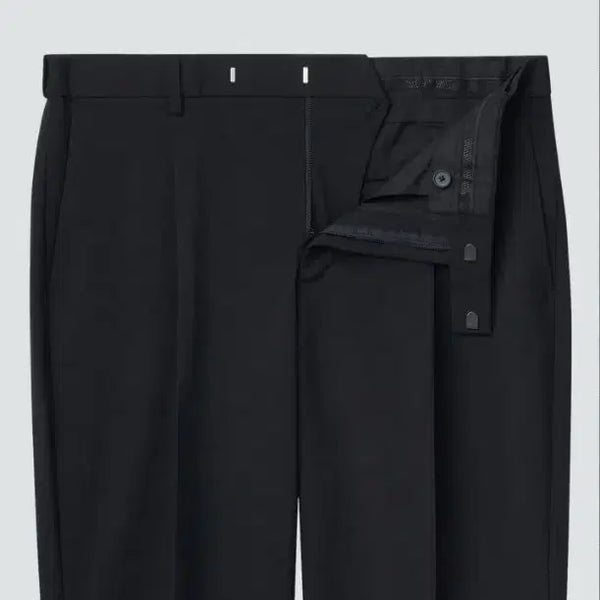 [BUNJANG] Semi Wide Fit Black Pants (L) / 세미 와이드 팬츠 L