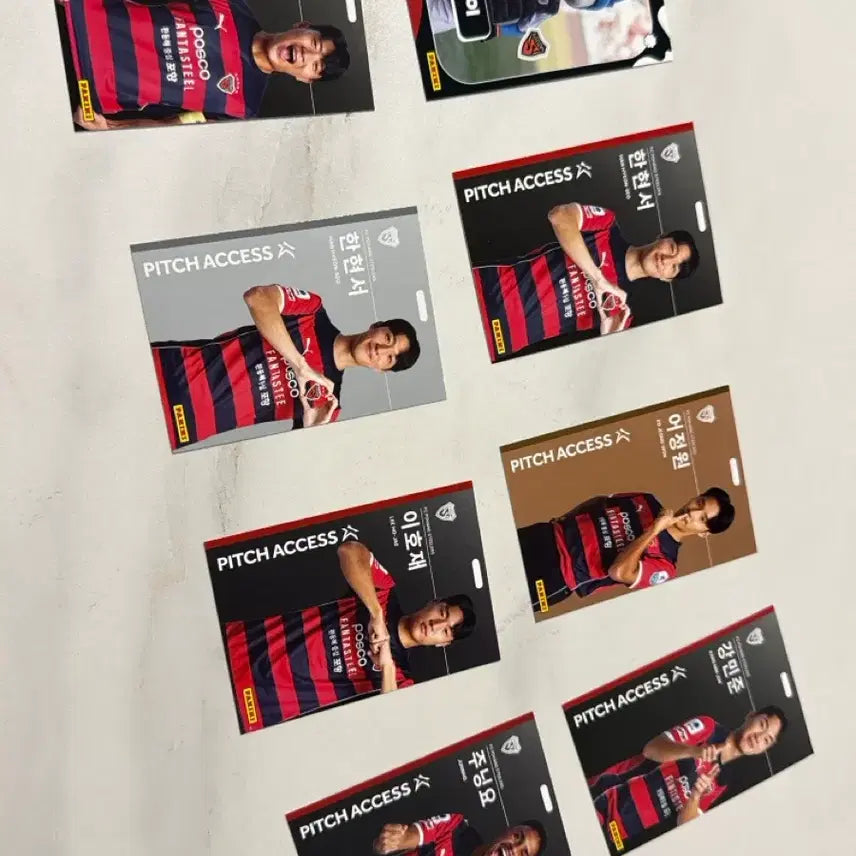 [BUNJANG] Panini K League Pohang Steelers Player Cards Bundle Set / 26 k리그 파니니 포항 일괄