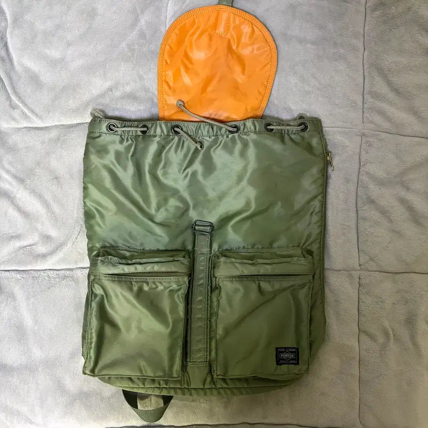 [BUNJANG] Porter Yoshida Tanker Rucksack Backpack Green / porter 요시다 포터 탱커 백팩 럭색 그린