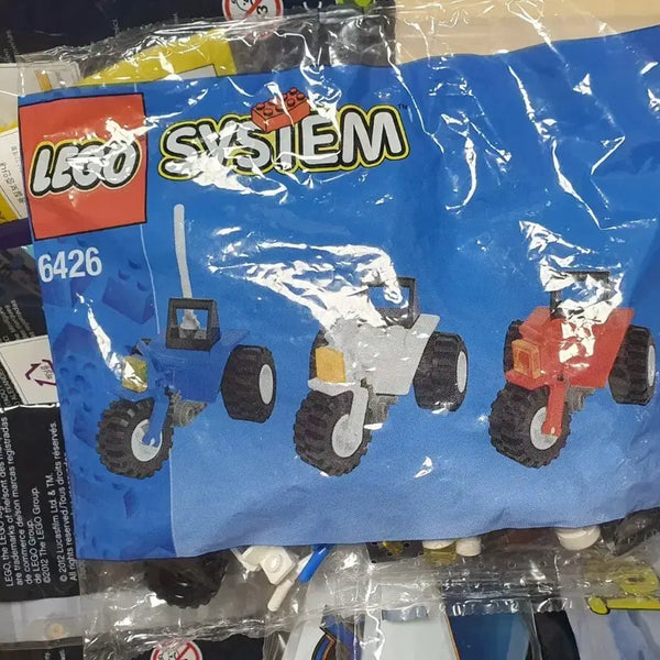 [BUNJANG] LEGO System 3-Wheeled Bike Set (Blue/White/Red) / [휘귀]올드 SYSTEM 레고 3륜 바이크(3종 셋트)