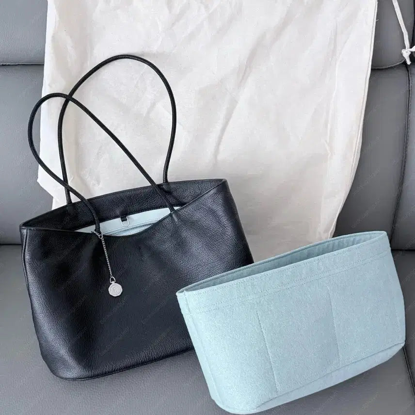 [BUNJANG] Minuit Minute Tobo Shoulder Bag Black Bundle Set / 미닛뮤트 토보 숄더 블랙 + 이너백 일괄