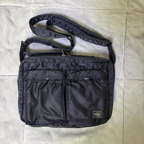 [BUNJANG] Porter Yoshida Tanker Shoulder Bag L Black / porter 요시다 포터 탱커 숄더백L 블랙