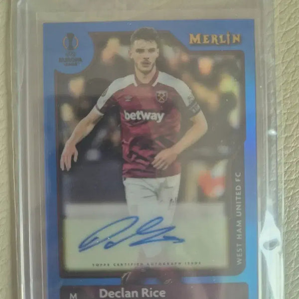 [BUNJANG] Declan Rice England National Team Autographed Card / 라이스 오토카드