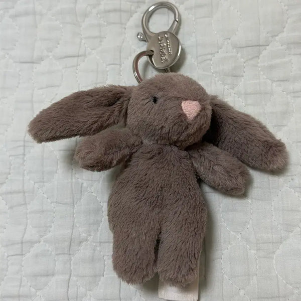 [BUNJANG] Jellycat Bashful Bunny Truffle Bag Charm Brown / 젤리캣 바쉬풀 버니 트러플 백 참 브라운 토끼 키링 인형