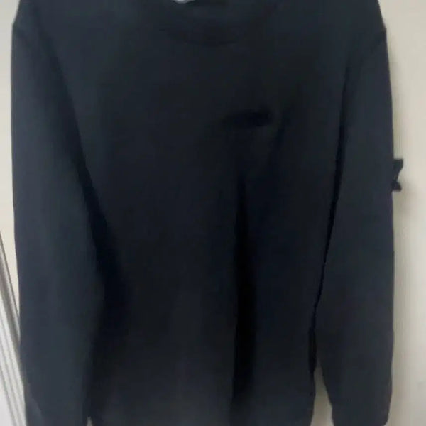 [BUNJANG] Stone Island Black Sweatshirt Size M / 스톤아일랜드 블랙 맨투맨 팝니다 M사이즈