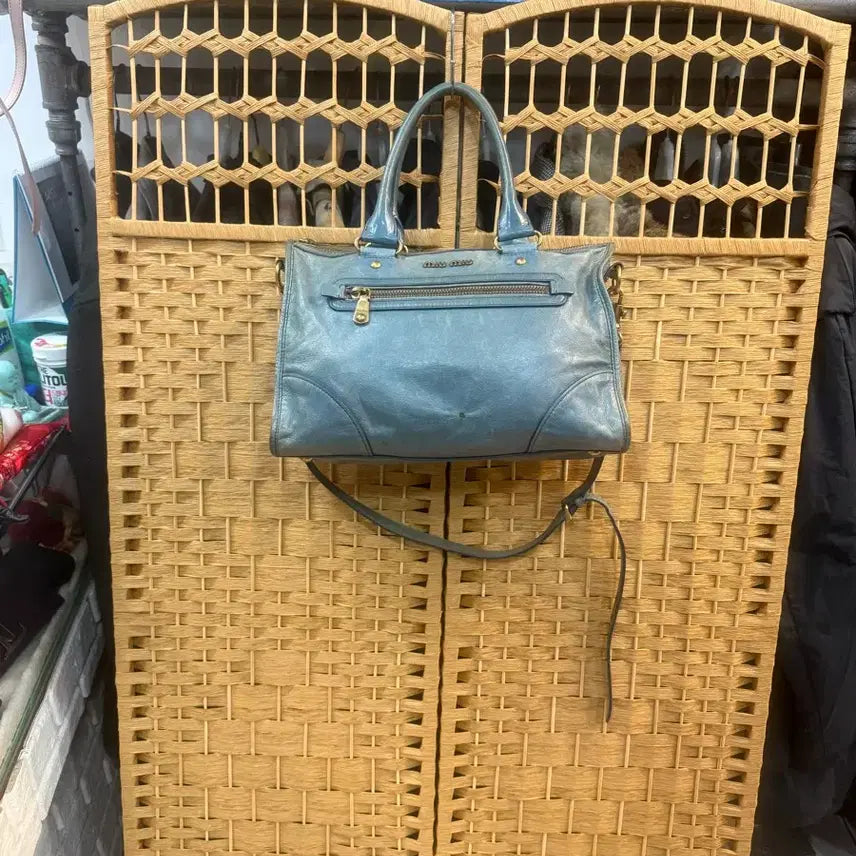 [BUNJANG] Miu Miu Vitello Shine 2-Way Bag / 정품 미우미우 비텔로 샤인 2way백 팝니다