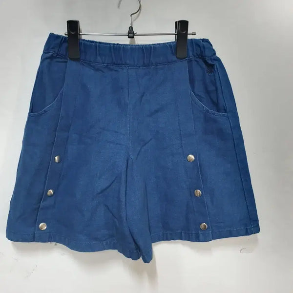 [BUNJANG] United Colors of Benetton Junior 155 Denim Shorts / 베네통 주니어 155 숏팬츠 단추 포인트