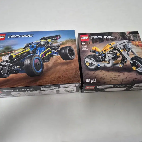 [BUNJANG] LEGO Technic Race Buggy 42164 & Motorbike 42165 Set / 레고 테크닉 레이스 버기 42164 / 모터바이크 42225 새상품
