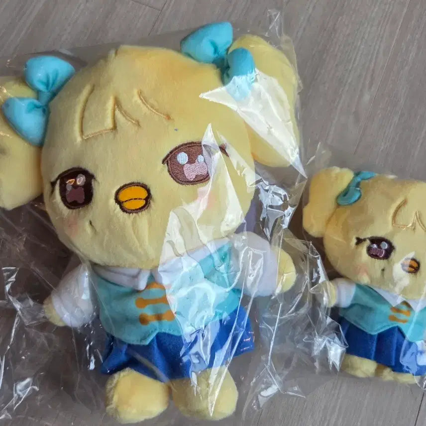 [BUNJANG] IVE Everland Mini-V Nauri Cast Plush & Keychain Bundle Set / 일괄)아이브 에버랜드 미니브 나오리 캐스트 플러시,키링 팝니다