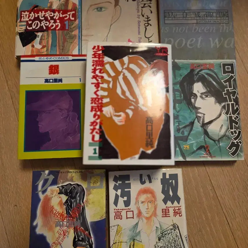[BUNJANG] Takahashi Satomi (Takashimaya Satusomi) Original Japanese Manga Collection / 다카구치 사토수미(고구리순) 원서 모음