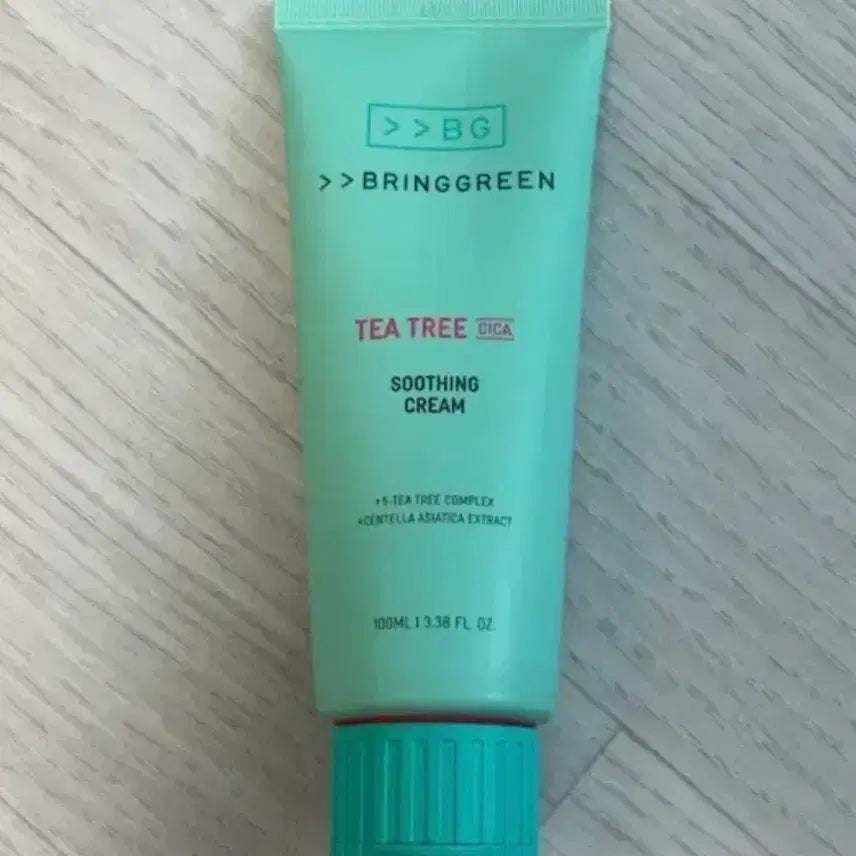 [BUNJANG] Bring Green Tea Tree Cica Soothing Cream / 브링그린 티트리시카수딩 크림(새상품)