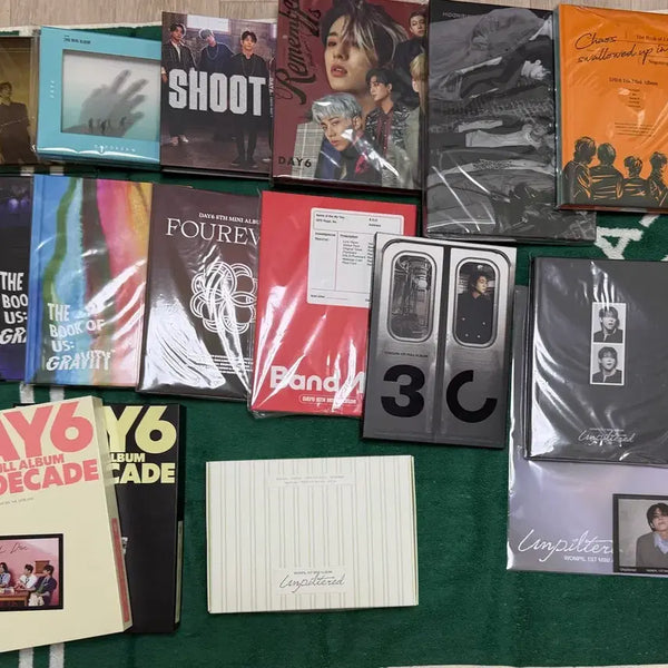 [BUNJANG] Day6 Album Photobook Bundle Set / (원가이하) 데이식스 앨범 포토북 일괄 판매