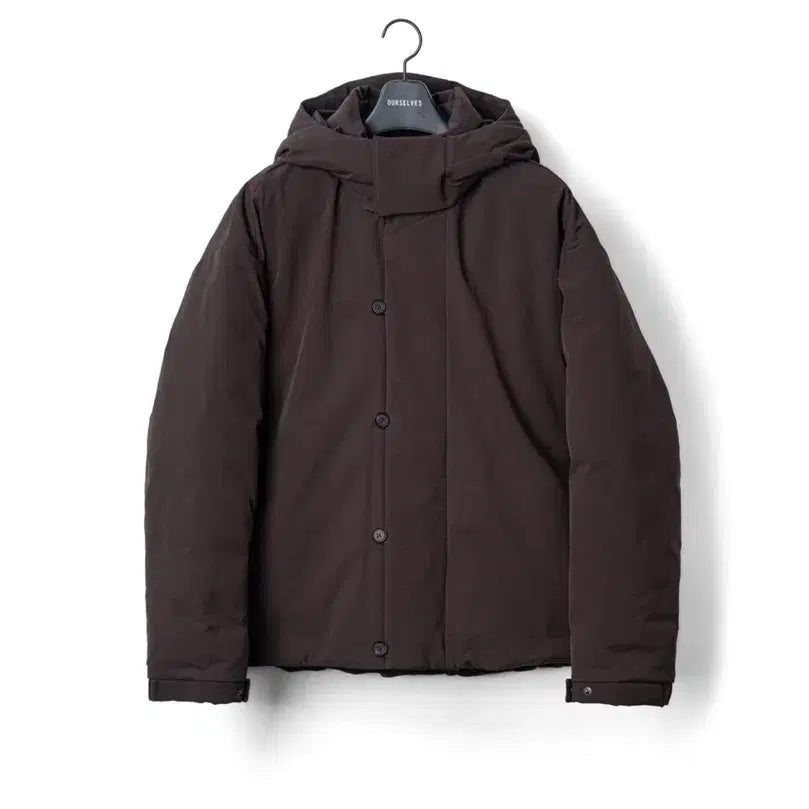 [BUNJANG] Our selves Goose Down Parka Dark Brown / 아워셀브스 구스다운 파카 다크브라운 3 105