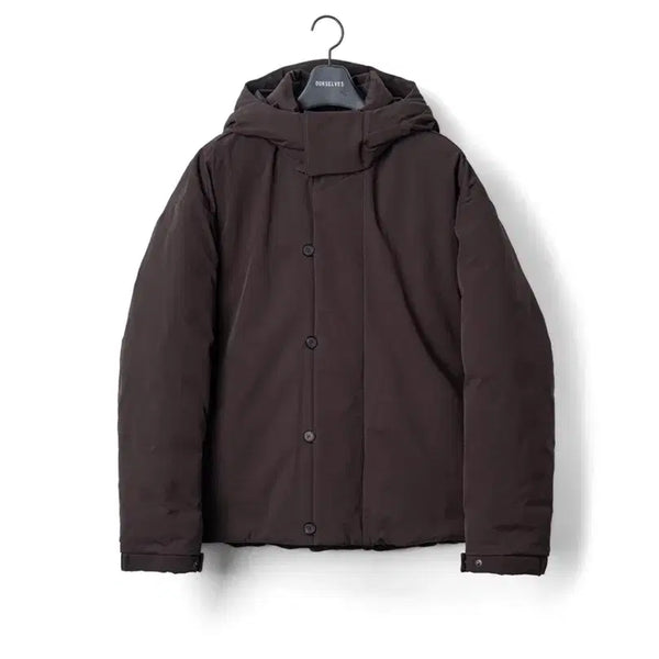 [BUNJANG] Our selves Goose Down Parka Dark Brown / 아워셀브스 구스다운 파카 다크브라운 3 105