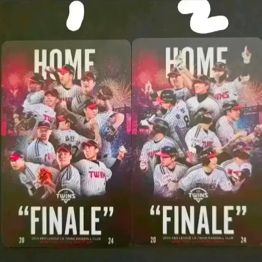 [BUNJANG] LG Twins Home Final Game Photocard (2024) / (일괄금액,개별가능)LG 홈 최종전 포카(24년)