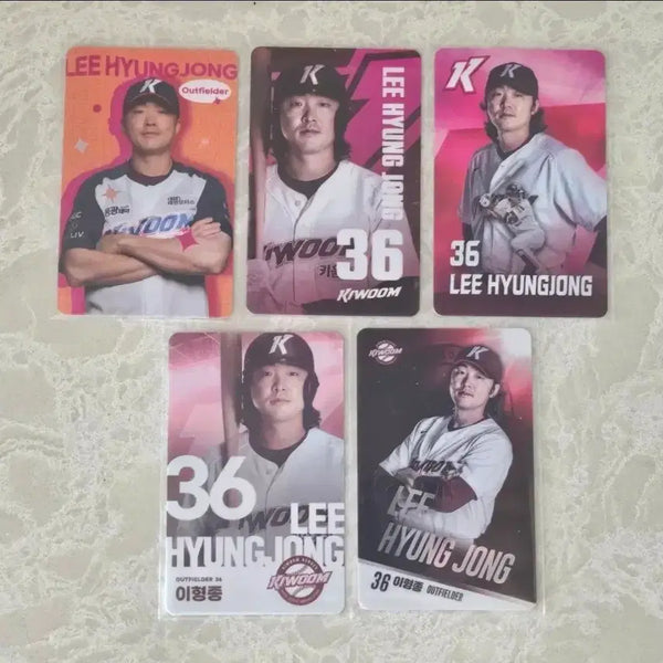 [BUNJANG] Kiwoom Heroes Lee Hyung-jong Bundle Photocard / (일괄금액,개별가능)키움 이형종 포카(23년)