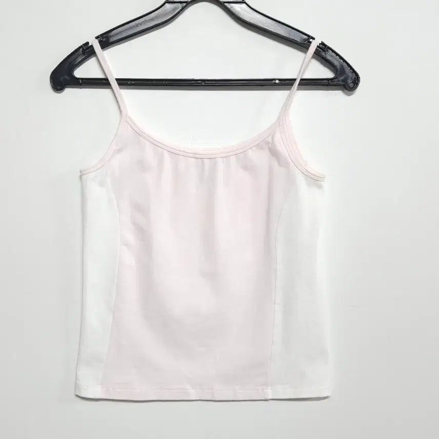 [BUNJANG] Brandy Melville John Galt Colorblock Tank Top Slim Fit Italian Made / 브랜디 멜빌 존 갈트(John Galt) 배색 끈나시 슬림핏 이탈리아제
