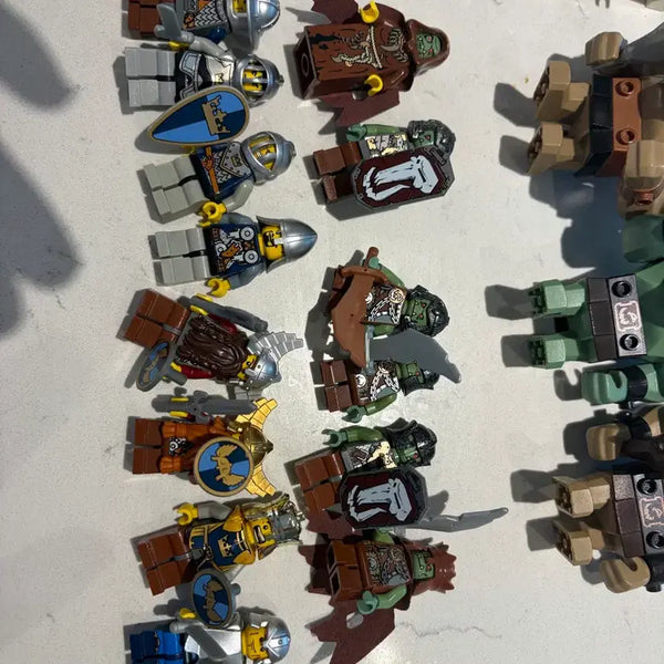 [BUNJANG] LEGO Castle Troll Minifigure Bundle Set / 레고 캐슬 트롤 미니피규어 일괄