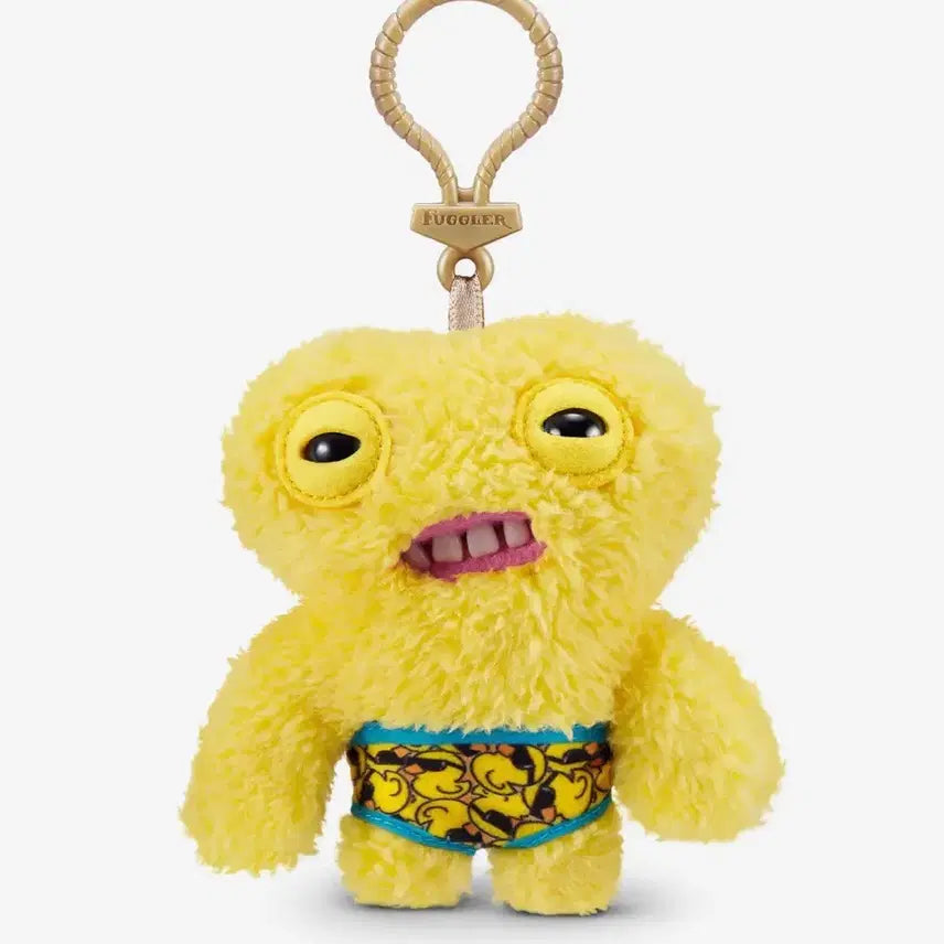 [BUNJANG] Fuggler Squeegee Yellow Plush Keychain / 퍼글러 스퀴지 옐로 인형 키링