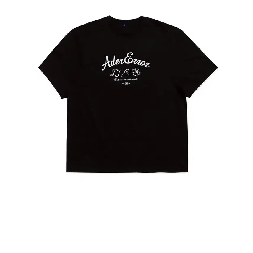 [BUNJANG] Ader Error Sollec T-shirt Black / 아더에러 솔렉 티셔츠 블랙 A3사이즈 (Sollec t-shirt)