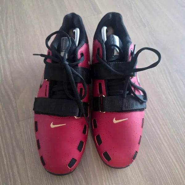 [BUNJANG] Romaleo 2 Weightlifting Shoes Black/Red/Gold US 10 / 로말레오2 블랙레드골드 280(10US)