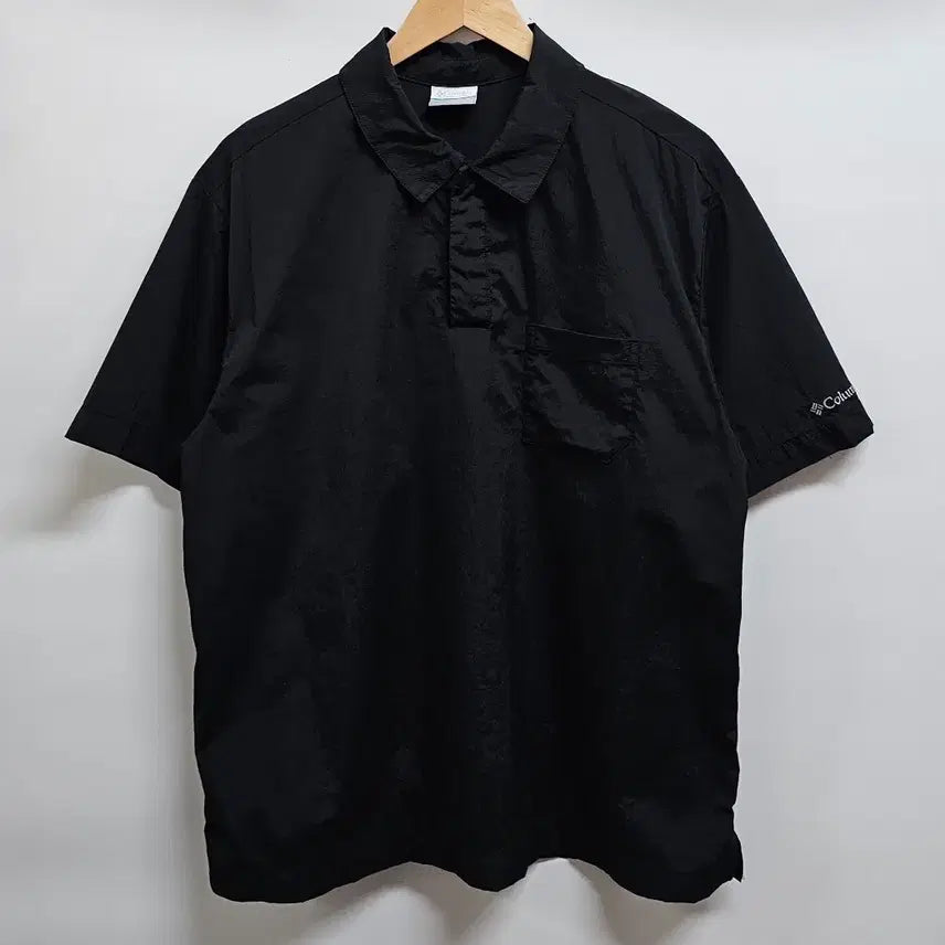 [BUNJANG] Columbia Black Pocket Woven Shirt L / 컬럼비아 블랙 포켓 우븐셔츠 L