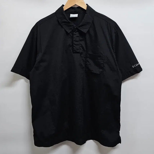 [BUNJANG] Columbia Black Pocket Woven Shirt L / 컬럼비아 블랙 포켓 우븐셔츠 L