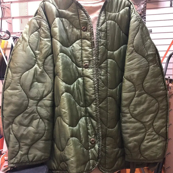 [BUNJANG] US Military M65 Field Jacket Liner Cold Weather Coat - Special Grade - Medium / 1.  [미군정품/특A급] M65 필드자켓 방한 내피 깔깔이 Medium