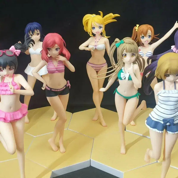 [BUNJANG] Love Live! Beach Queens 9-Piece Full Set Unsealed / 러브라이브,비치퀸즈,9종,풀세트,개봉,정품
