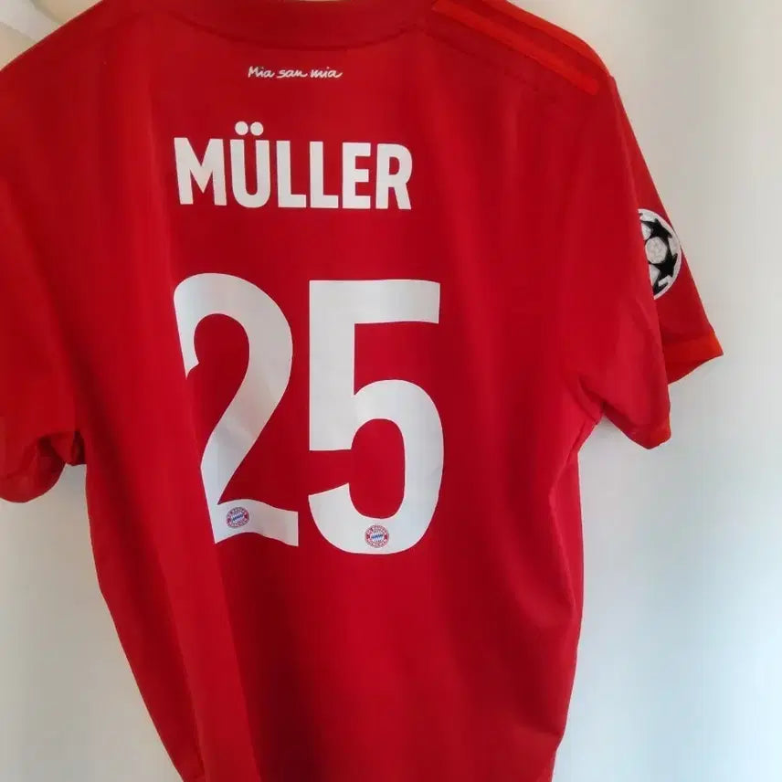 [BUNJANG] Official 19/20 Müller Official Patch & Name Set Jersey / 19 20 뮐러 유니폼 팝니다