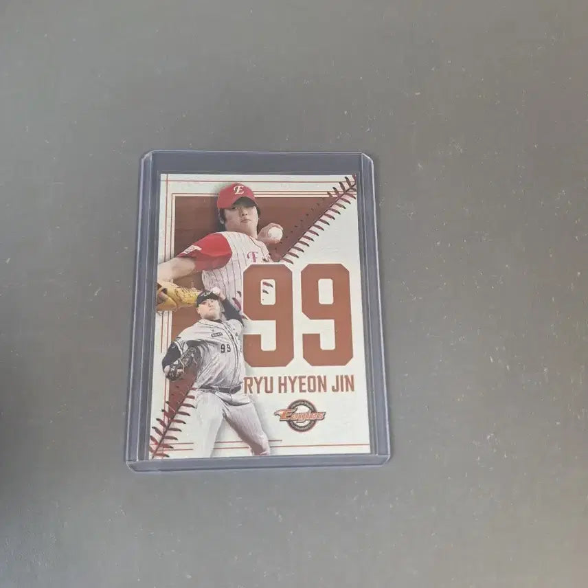 [BUNJANG] Hanhwa Eagles Ryu Hyun-jin Jersey Number Pairing Card / 한화이글스 류현진 페어링 카드