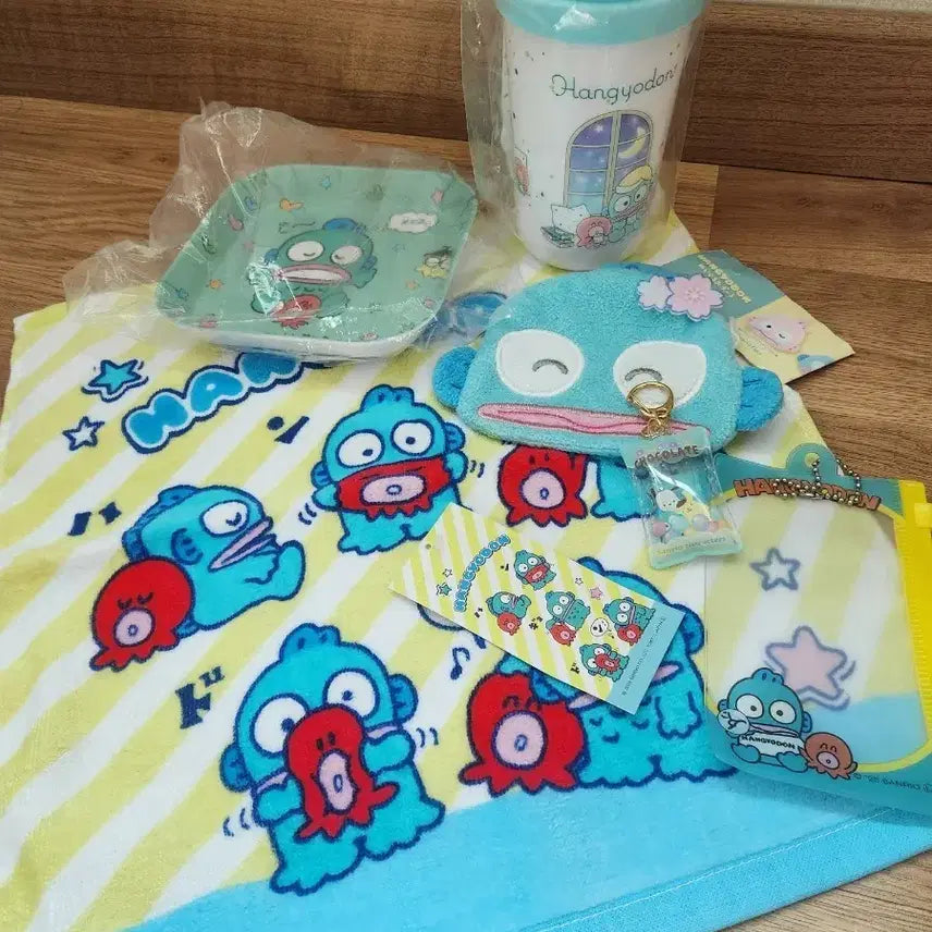 [BUNJANG] Sanrio Hangyodon Miscellaneous Goods Set / 산리오 한교동 잡화 세트
