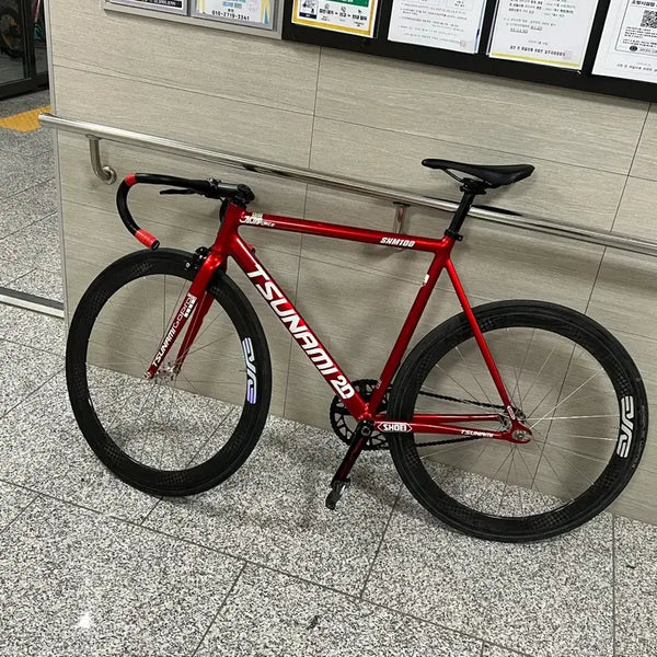 [BUNJANG] Tsunami Red Size L Bicycle Frame / 쓰나미 반차판매/대차