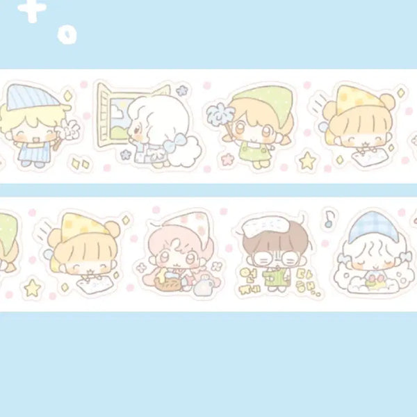 [BUNJANG] Cotton World 1m Cotton Wall Tape / 1m 코튼월드 청소하자 키스컷