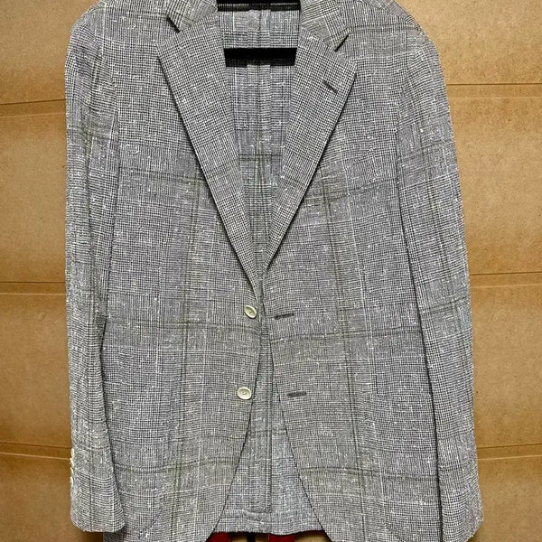 [BUNJANG] LARDINI Cerruti DAL Glen Check Blazer / LARDINI xCerruti DAL 체크 블레이저41(100)