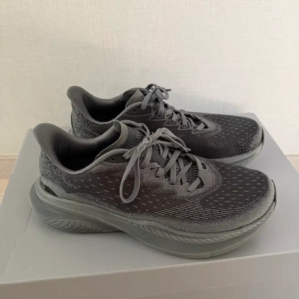 [BUNJANG] Hoka Mach 6 Running Shoes Black / 호카 마하6 MACH 6 1147790-BBLC 블랙 러닝화